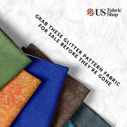 Grab These Glitter Pattern Fabric for Sale Before They’re Gone