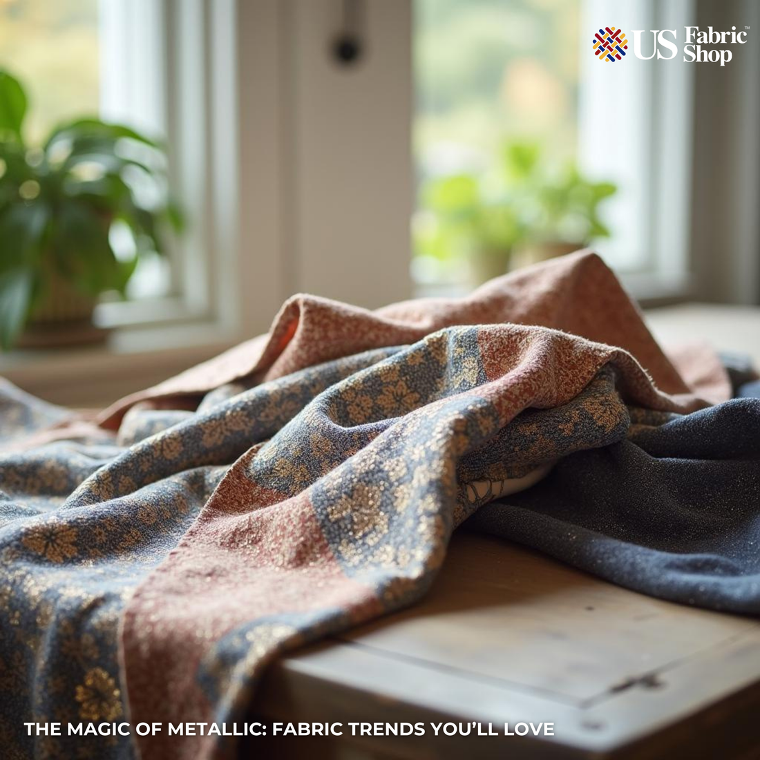 The Magic of Metallic: Fabric Trends You’ll Love