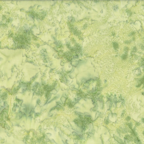 1895 Bali Watercolor Batiks Celadon Green Hoffman Fabrics Cotton Fabric HF-1895-105