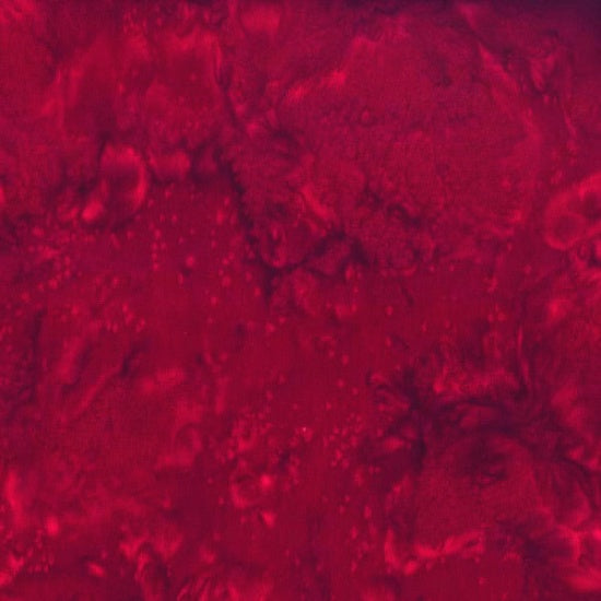 1895 Bali Watercolor Batiks Garnet Red Hoffman Fabrics Cotton Fabric HF-1895-231