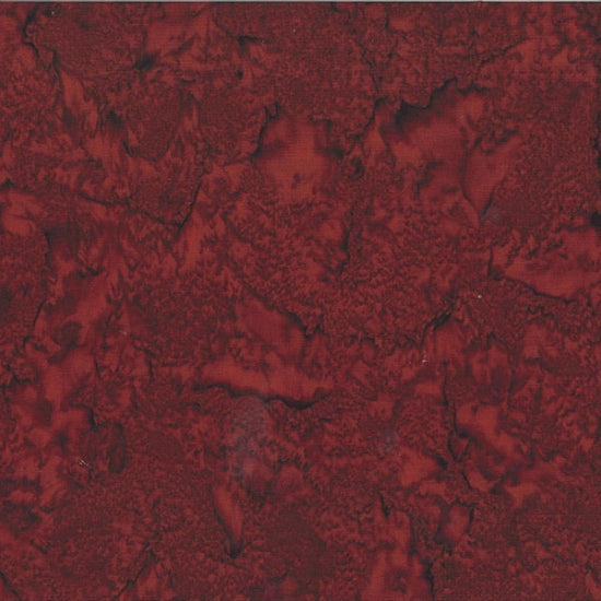 1895 Bali Watercolor Batiks Mahogany Brown Hoffman Fabrics Cotton Fabric HF-1895-125