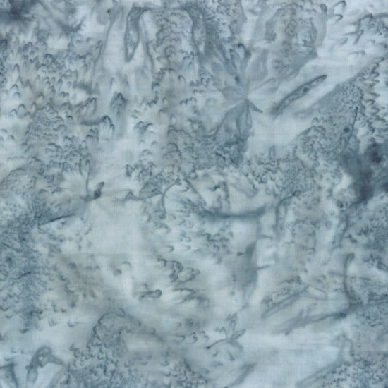1895 Bali Watercolor Batiks Silver Gray Hoffman Fabrics Cotton Fabric HF-1895-28