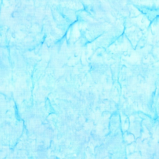 1895 Bali Watercolor Batiks Sky Blue Hoffman Fabrics Cotton Fabric HF-1895-16