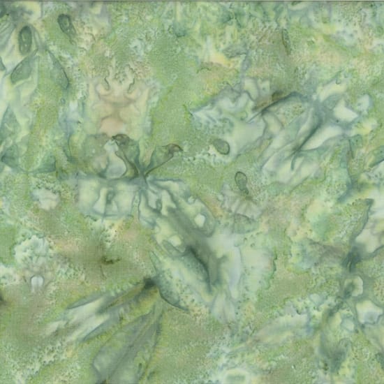 1895 Bali Watercolor Batiks Sprout Green Hoffman Fabrics Cotton Fabric HF-1895-227 | US Fabric Shop
