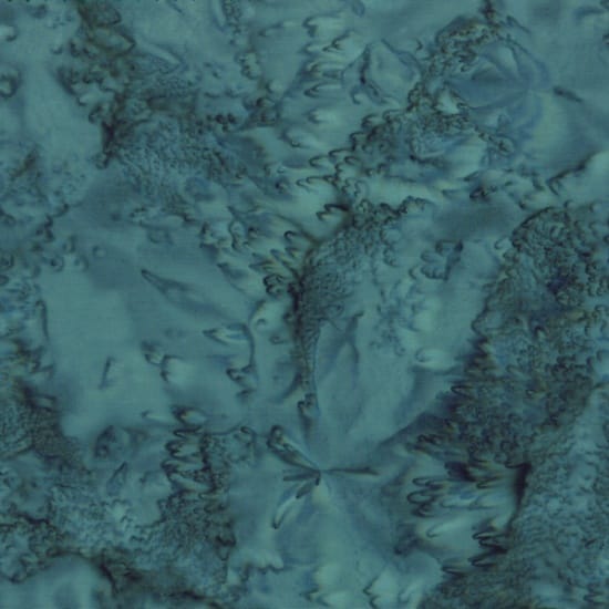1895 Bali Watercolor Batiks Teal Hoffman Fabrics Cotton Fabric HF-1895-21 | US Fabric Shop