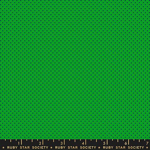 1 800 Calico Mini Dot Dots Blender Ditsy Verdant Green Alexia Abegg Ruby Star Society Moda Cotton Fabric MD-RS4102-35