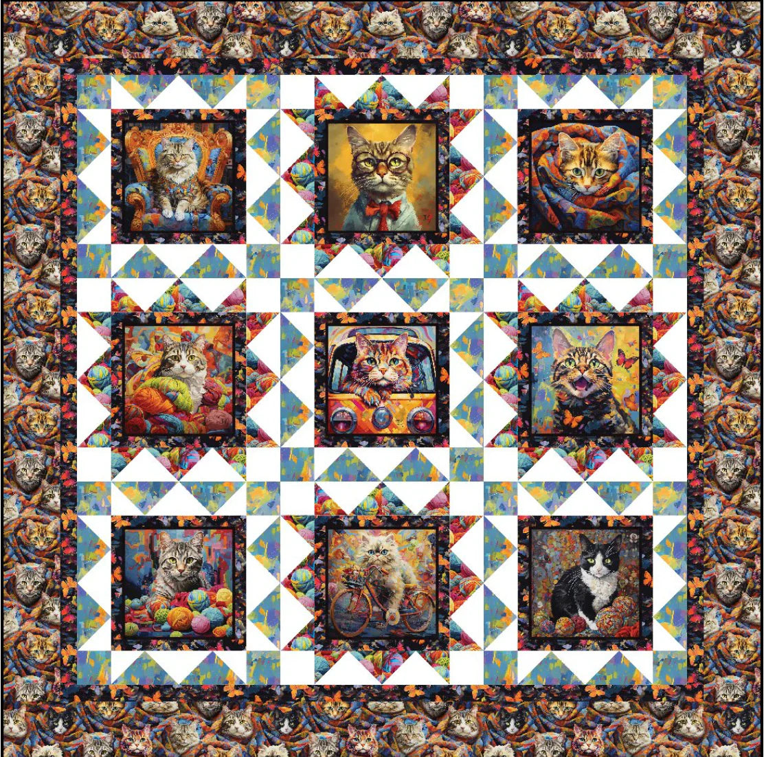 Purrfectly Playful Purrfection 3 Wishes-FREE PATTERN