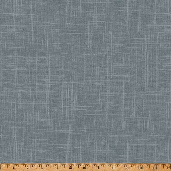 24/7: Linen Texture Pewter Gray Hoffman Fabrics Cotton Fabric HF-S4705-76 | US Fabric Shop
