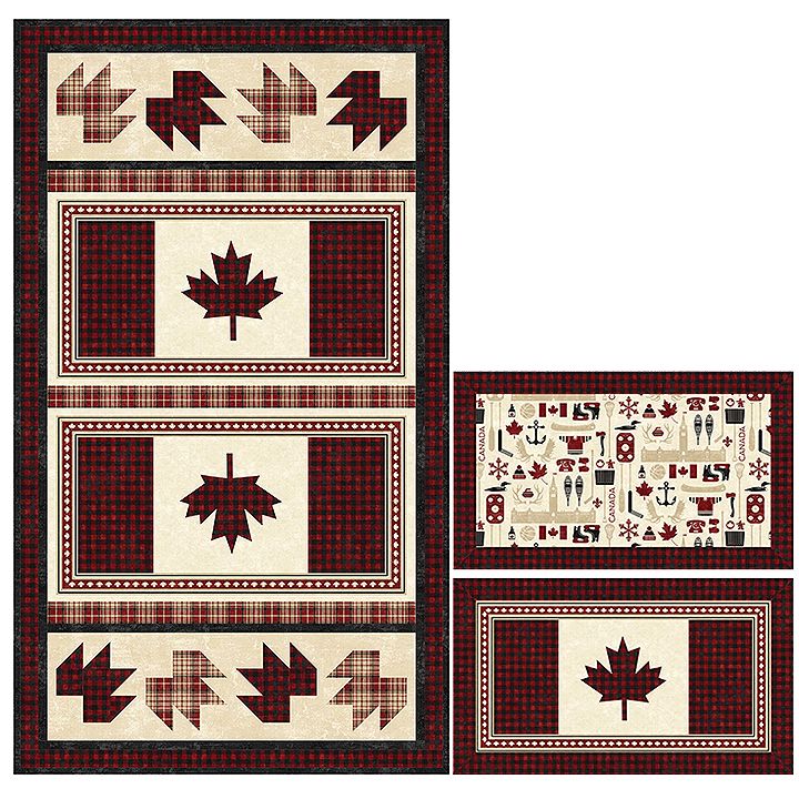 Canadian Classics 2 Maple Syrup Quilt Pattern Deborah Edwards Northcott NC-PTN2559