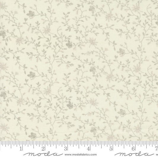 3 Sisters Favorites Vintage Linens Papillion Bramble Small Floral Porcela Beige 3 Sisters Moda Cotton Fabric