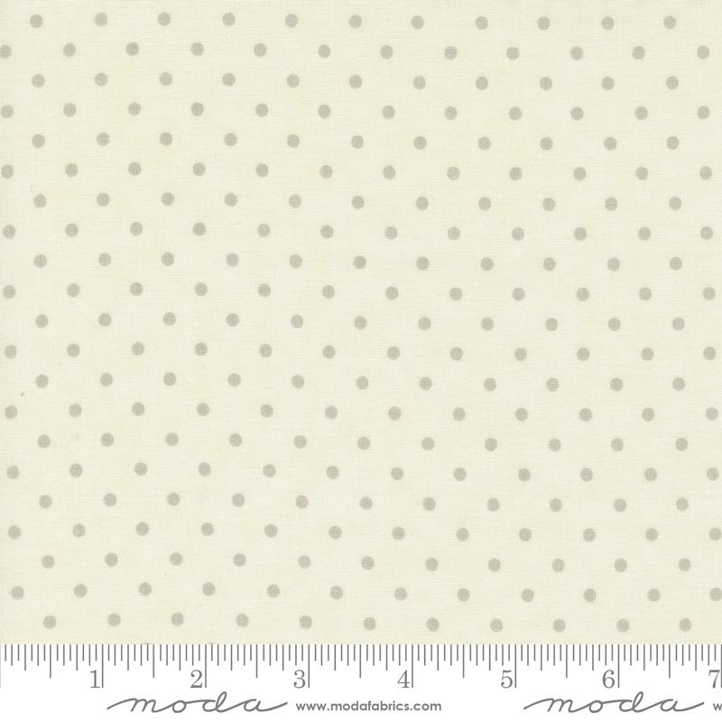 3 Sisters Favorites Vintage Linens Perfect Dots Porcela Beige 3 Sisters Moda Cotton Fabric