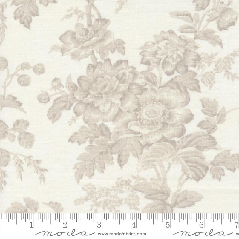 3 Sisters Favorites Vintage Linens Florals Cream 3 Sisters Moda Cotton Fabric
