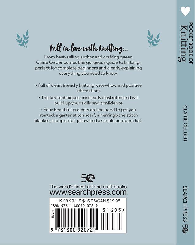 Pocket Book of Knitting Needle Art Book Guide Search Press SPR-0729