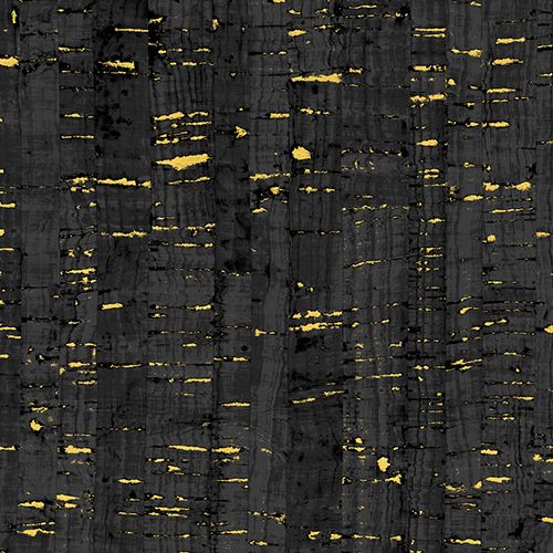 Uncorked Ebony Black Metallic Windham Cotton Fabric WF-50107M-1