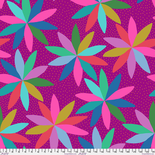 AM loves HUE Cartwheels Mai Tai Anna Maria Free Spirit Cotton Fabric FS-PWAH127.MAITAI