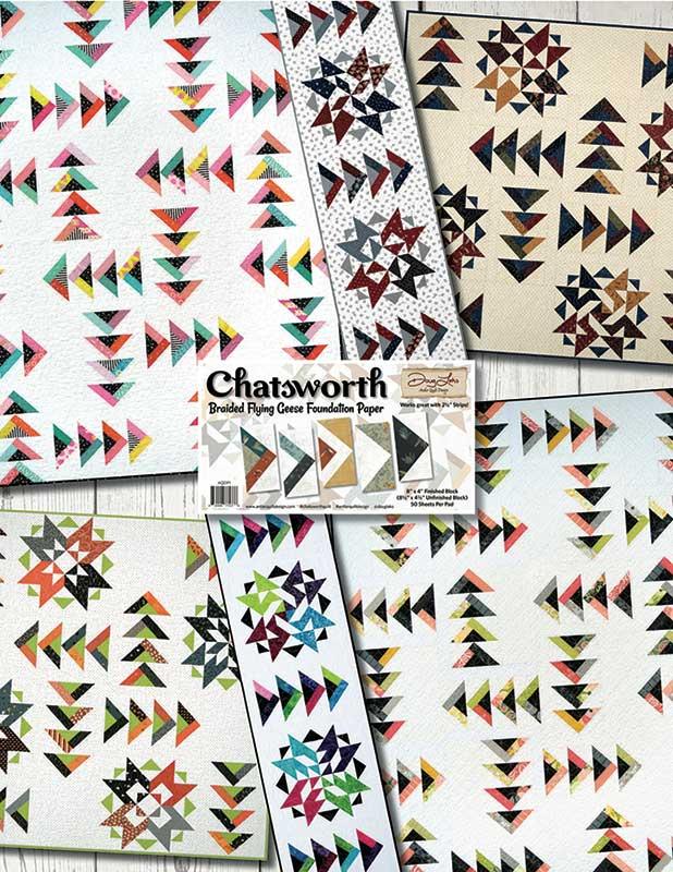Chatsworth Block of the Month BOM Book Doug Leko Antler Quilt Design AQD-0419