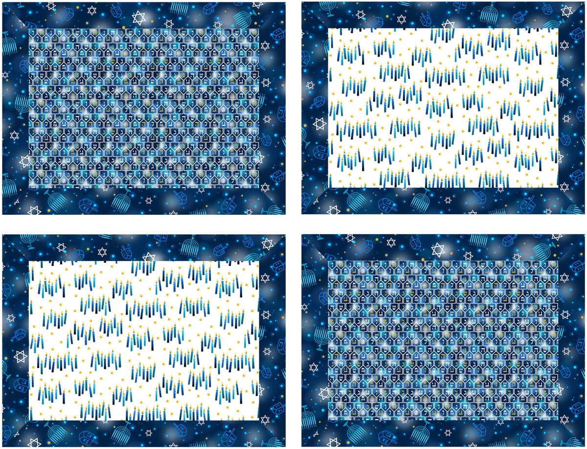 Fabric Requirements-A Celebration of Light Easy Mitered Placemat Studio E | US Fabric Shop