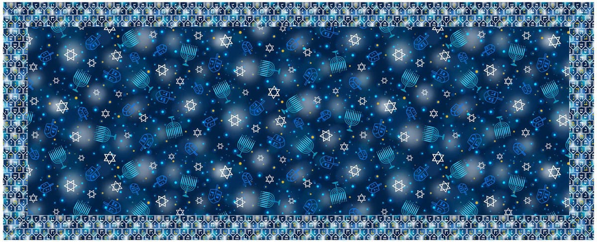 Fabric Requirements- A Celebration of Light Last Minute Table Runner Studio E | US Fabric Shop