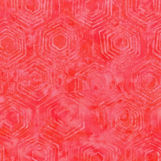 A Splash of Color Batik Honeycomb Double Berry Edyta Sitar of Laundry Basket Quilts Andover Fabrics Cotton Fabric AF-AB‑8597-R