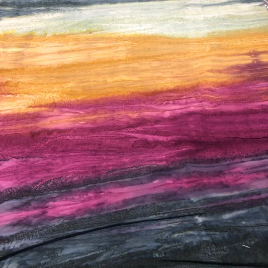 A Splash of Color Batik Tinted Plum Multi Edyta Sitar of Laundry Basket Quilts Andover Fabrics Cotton Fabric AF-AB-8682-P