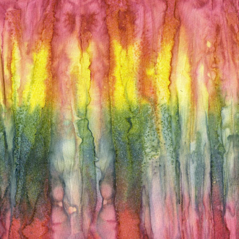A Splash of Color Batik Tinted Violet Multi Edyta Sitar of Laundry Basket Quilts Andover Fabrics Cotton Fabric AF-AB-8682-W