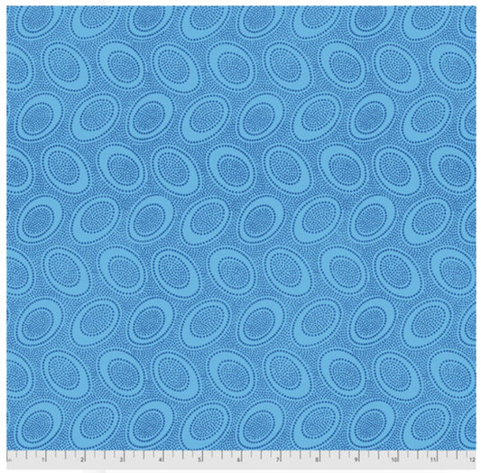 Aboriginal Dot Turquoise Classics Kaffe Fassett Collective Free Spirit Cotton Fabric S PWGP071.TURQU