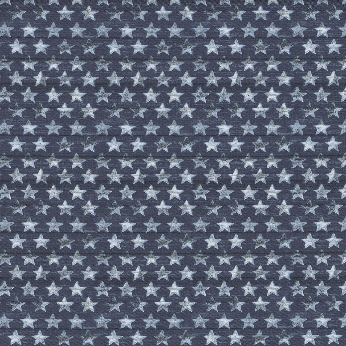 Adventure Awaits Small Stars Navy Blue Jackie Decker Blank Quilting Cotton Fabric