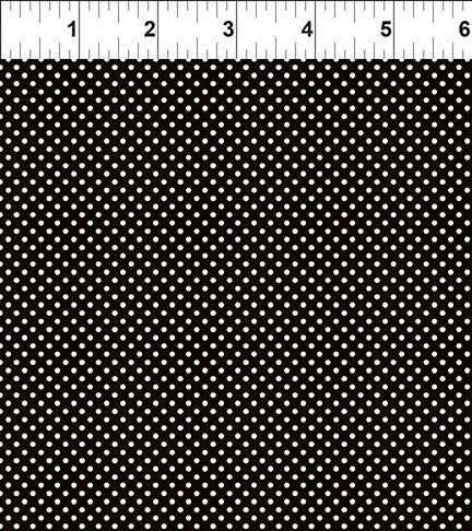 Alice Dots Black In the Beginning Fabrics Cotton Fabric ITB-13AL-1