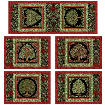 Project - All About Season - Winter Tree Time Quilt Jackie Robinson Benartex