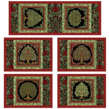 Project - All About Seasons - Winter Tree Time Quilt Jackie Robinson Benartex | US Fabric Shop