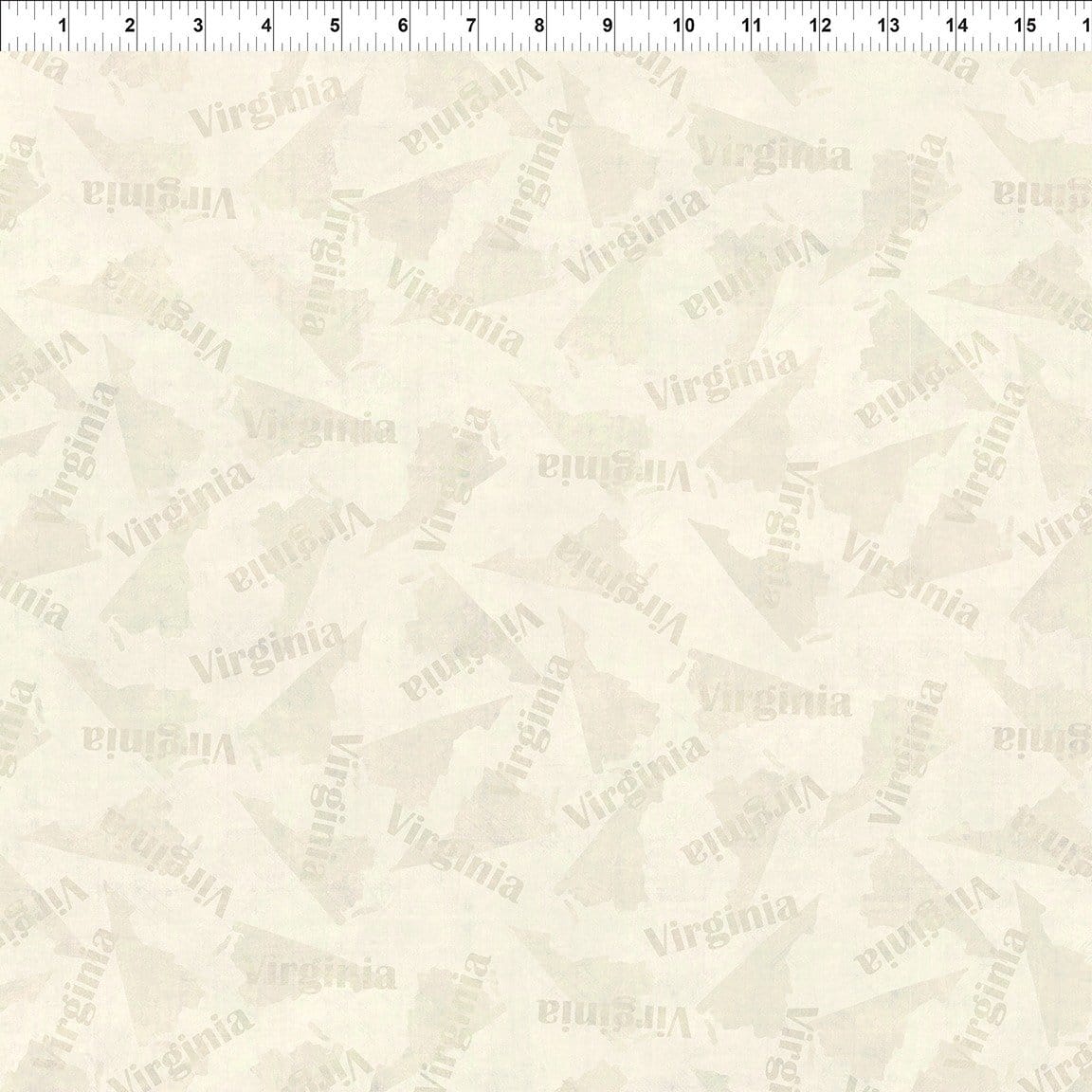 All Blue Ridge Shop Hop 2026 Virginia Cream In The Beginning Cotton Fabric ITB-11BR-2 | US Fabric Shop