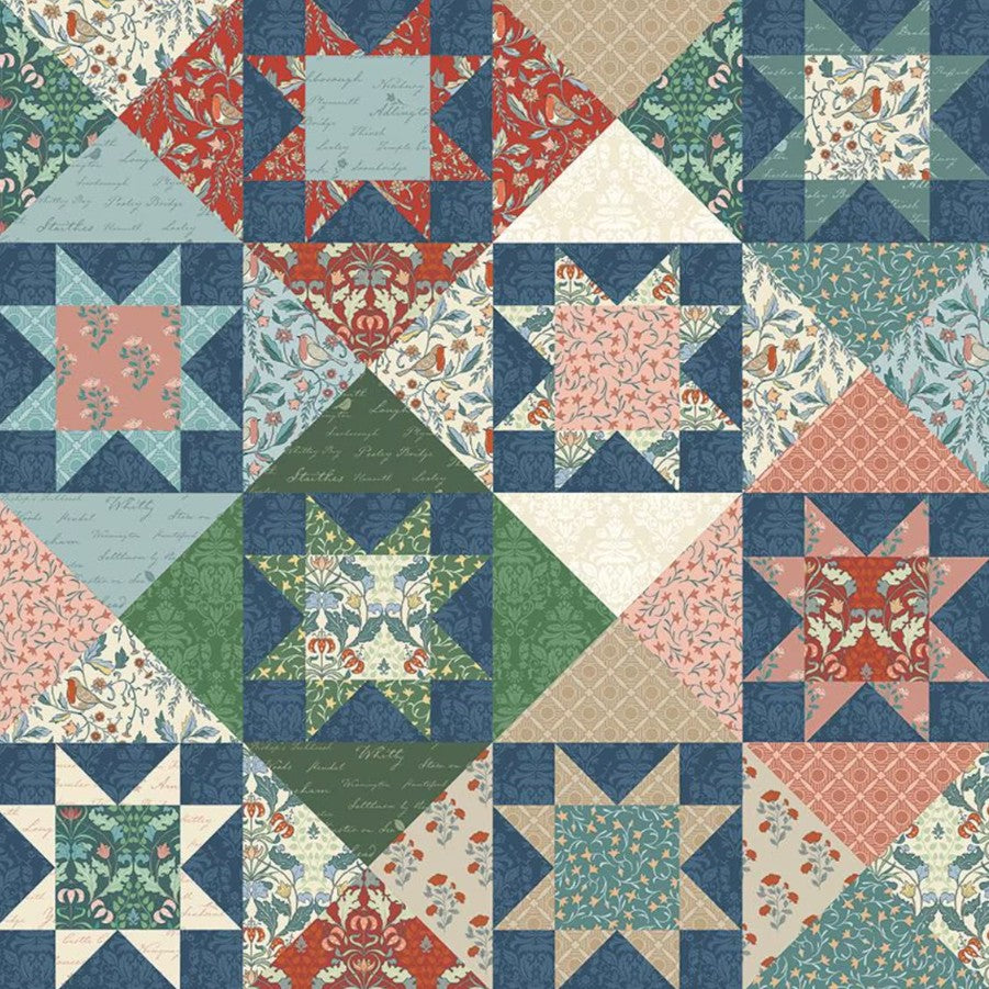 Ambleside Cheater Print Multi Amanda Niederhauser Riley Blake Designs Cotton Fabric RB-C17117-MULTI