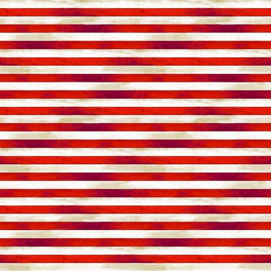 American Freedom USA Patriotic Stripes Red Timeless Treasures Cotton Fabric
