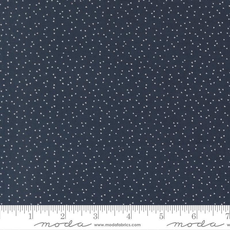 American Gatherings III Confetti Blenders Navy Dark Blue Primitive Gatherings Moda Cotton Fabric MD-49325-16