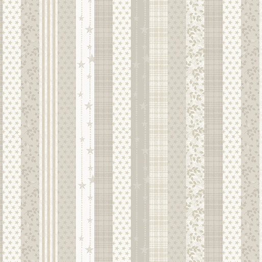 American Valor Patriotic Stripe Natural Cheryl Haynes Benartex Cotton Fabric BE-16874-70