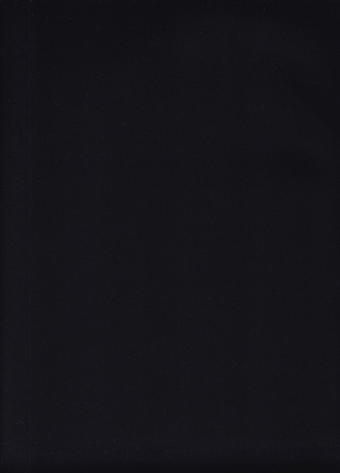 (SOLD PER BOLT) Americana Solids Black Foust Textiles Cotton Fabric FT-Black-6785-FB