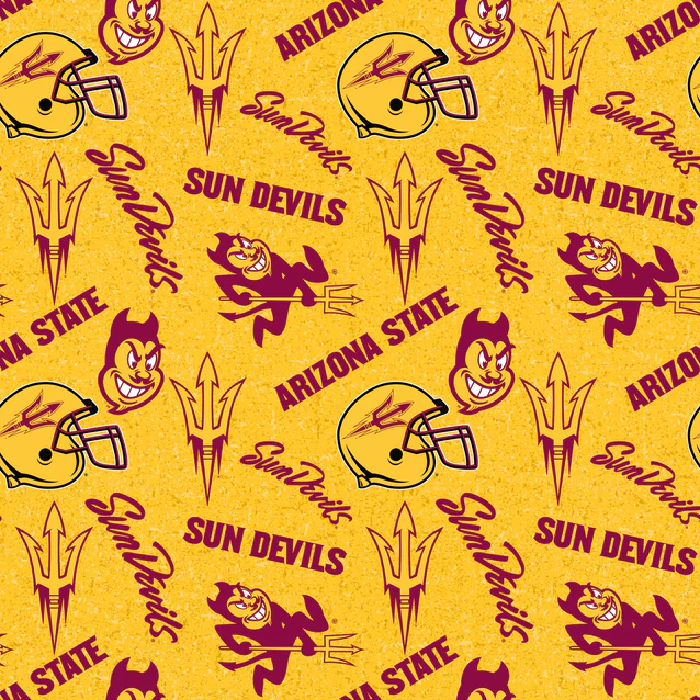 Arizona State Sun Devils NCAA College Tone on Tone Sykel Enterprises Cotton Fabric ASU-1178 | US Fabric Shop