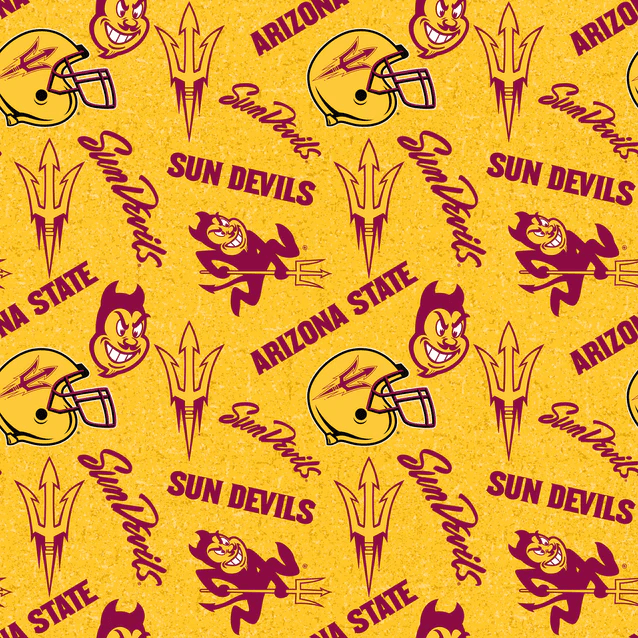 Arizona State Sun Devils NCAA College Tone on Tone Sykel Enterprises Cotton Fabric ASU-1178 | US Fabric Shop