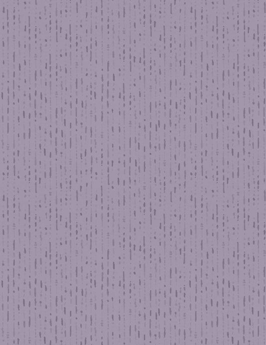Au Naturel Broken Stripe Purple Lisa Audit Wilmington Prints Cotton Fabric