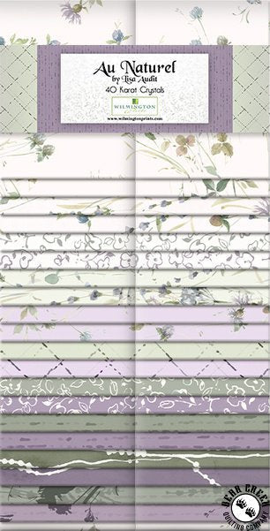 Au Naturel Karat Crystals 2.5" Strips Karat Crystals Lisa Audit Wilmington Prints Cotton Fabric