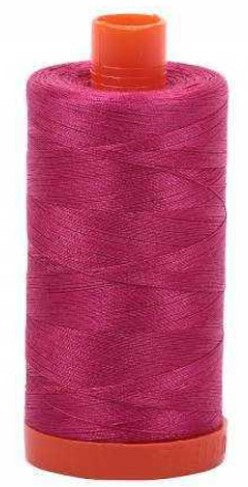 Red Plum Aurifil Cotton Quilting Thread 50 wt. 1300m 1422y Spool AF-1100-Red Plum