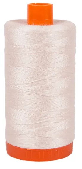 Oyster Aurifil Cotton Quilting Thread 50 wt. 1300m 1422y Spool AF-2405-Oyster