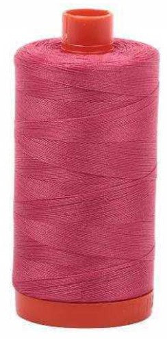Peony Pink Aurifil Cotton Quilting Thread 50 wt. 1300m 1422y Spool AF-2440-Peony