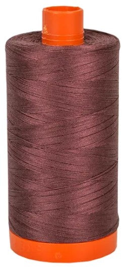 Mulberry Aurifil Cotton Quilting Thread 50 wt. 1300m 1422y Spool