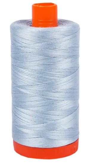 Light Robins Egg Blue Aurifil Cotton Quilting Thread 50 wt. 1300m 1422y Spool AF-2710-Light Robins Egg