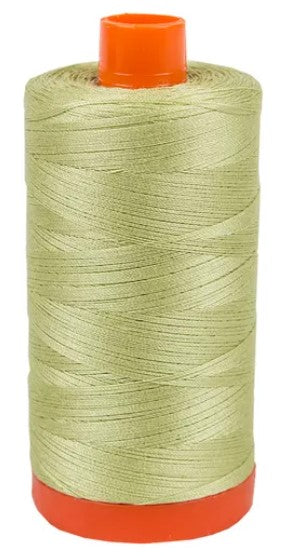 Light Avocado Green Aurifil Cotton Quilting Thread 50 wt. 1300m 1422y Spool AF-2886-Light Avocado