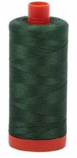 Pine Green Aurifil Cotton Quilting Thread 50 wt. 1300m 1422y Spool AF-2892-Pine