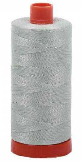 Platinum Grey Aurifil Cotton Quilting Thread 50 wt. 1300m 1422y Spool AF-2912-Platinum
