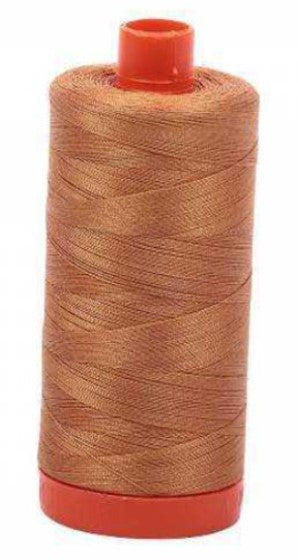 Golden Toast Brown Aurifil Cotton Quilting Thread 50 wt. 1300m 1422y Spool AF-2930-Golden Toast