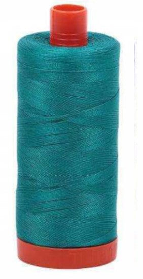 Jade Aurifil Cotton Quilting Thread 50 wt. 1300m 1422y Spool AF-4093-Jade